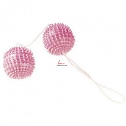 Вагинальные шарики - Girly Giggle, светло-розовые