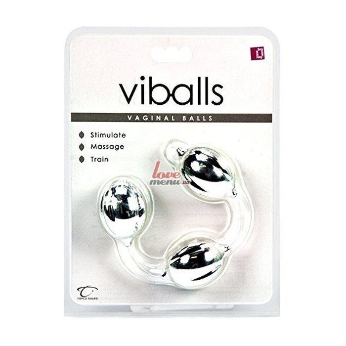 Вагинальные шарики - ViBalls Triple - 5