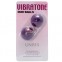 Вагинальные шарики - Vibratone Unisex Duo Balls, фиолетовые - 1