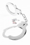 Металлические наручники Designer Cuffs серебристые - 2