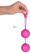 Вагинальные шарики - XXL Balls, розовые - 2