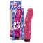 Вибратор - Big Jelly, 23 см, розовый - 1