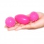 Вагинальные шарики Fantasy Balls - Pink - 3
