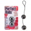 Вагинальные шарики - Perfect Balls, черные - 1