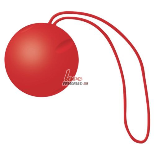 Вагинальный шарик - JoyBalls Single, красный - 3275