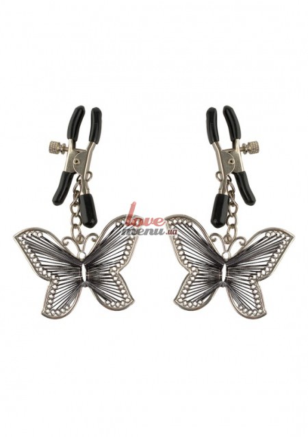 Зажимы для сосков - Butterfly Nipple Clamps - 5088
