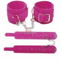 Розовые поножи - Ankele Cuffs
