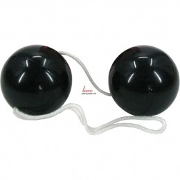 Вагинальные шарики - Duotone Balls, черные