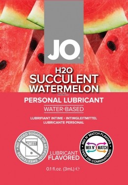 Лубрикант с ароматом - H2O Watermelon, 3 мл