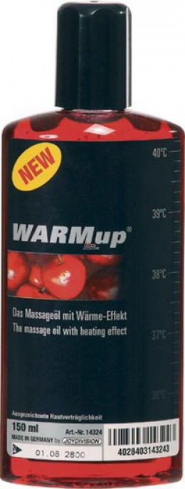Массажное масло - Warmup, вишня, 150 мл