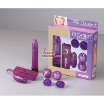 Секс-набор Clear Vibratorkit