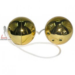 Вагинальные шарики - Duotone Balls, Gold