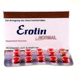 Возбуждающие таблетки для двоих - Erotin Normal
