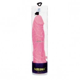 Вибратор - Solid Jelly Soft, 18 см, розовый