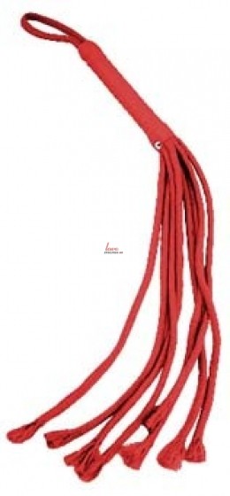 Плеть - S&M Red Rope Flogger