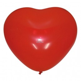 Воздушные шари в виде сердца - Heart Balloons, 6 шт