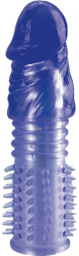 Насадка - Penis Sleeve Blue Stretchable