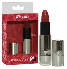 Мини-вибратор Kiss Me Lipstick Vibe