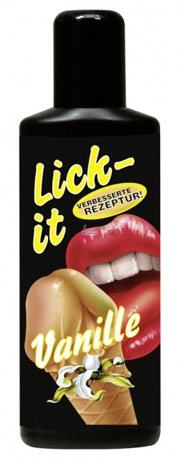 Оральный лубрикант - Lick-It, со вкусом ванили