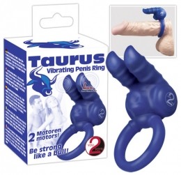 Эрекционное кольцо Taurus голубое